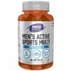 Now Foods, Mens Active Multi, Multivitamines pour Hommes, 90 Capsules molles, Testé en Laboratoire, Sans Gluten, Sans OGM