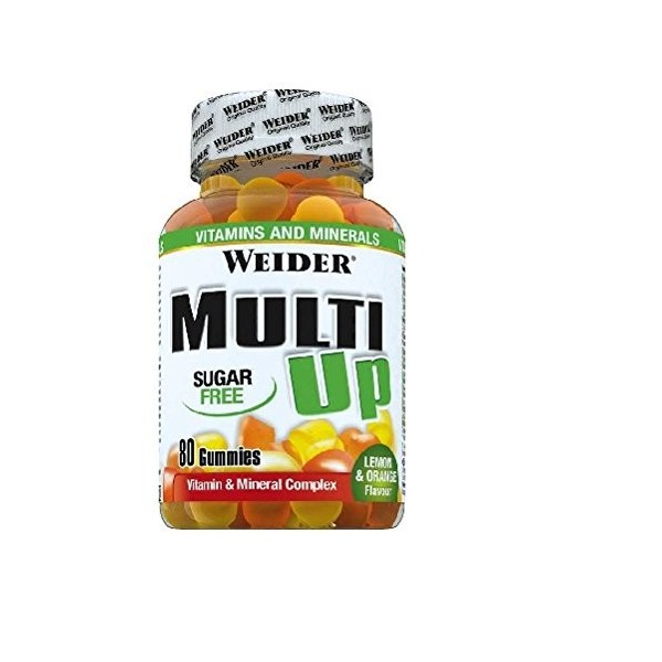 Weider - Multi up - 80 gummies - Orange, Citron