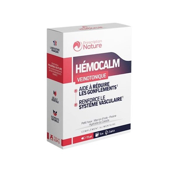 Prescription Nature - Hemocalm Multi-Vitamine - 15 Gélules