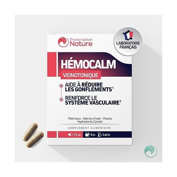 Prescription Nature - Hemocalm Multi-Vitamine - 15 Gélules