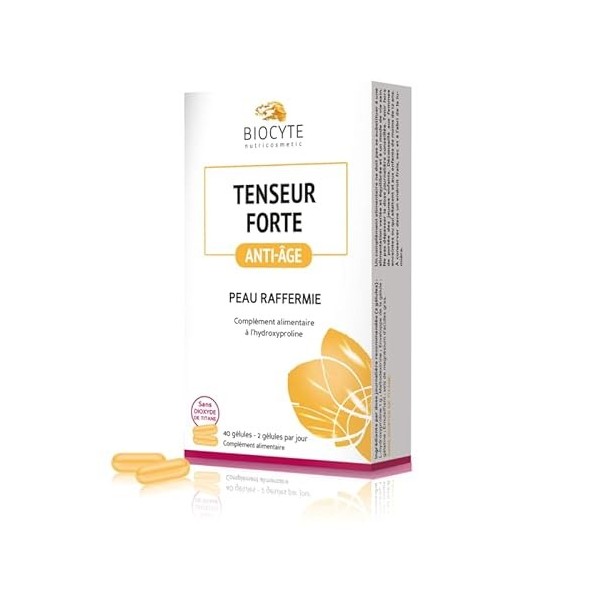 Biocyte Tenseur Forte Multi-Vitamines et Minéraux 40 Gélules