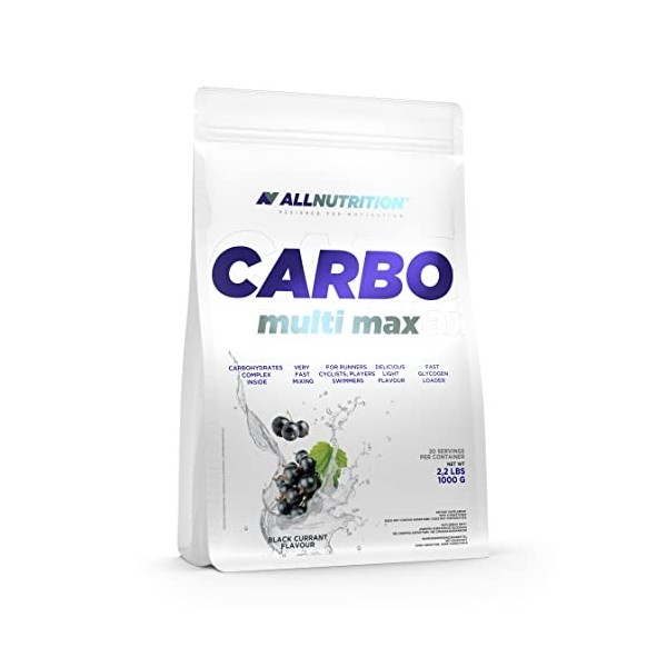 ALLNUTRITION Carbo Multi Max Carbohydrate Dietary Supplement Augmente lendurance du corps pendant les longues séances dentr