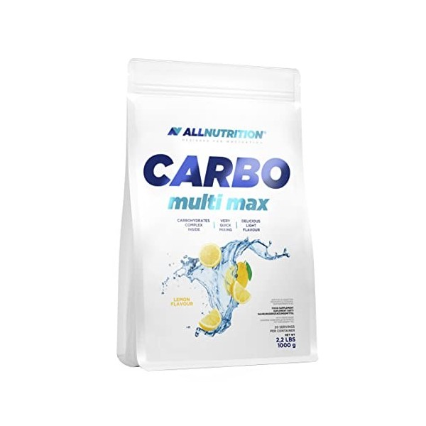 ALLNUTRITION Carbo Multi Max Carbohydrate Dietary Supplement Augmente lendurance du corps pendant les longues séances dentr