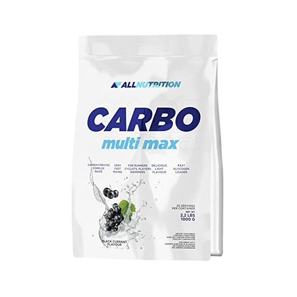 All Nutrition Carbo Multi Max Poudre Complexe DHydrates de Carbone Citron