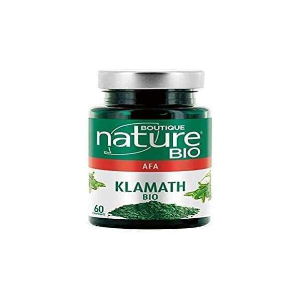 Boutique Nature Complément Alimentaire Vitalité Klamath Bio 60 Gélules Végétales Stimule Les Défenses Immunitaires