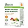D.PLANTES - Multivitamines et Nutriments + - Complément Alimentaire Tonus, Vitalité, Bien-être - 60 Comprimés