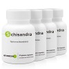 SCHISANDRA CHINENSIS * PACK 3+1 GRATUIT * 200 mg / 120 gélules * Extrait sec de fruit de schisandra concentré 30:1 et titré à