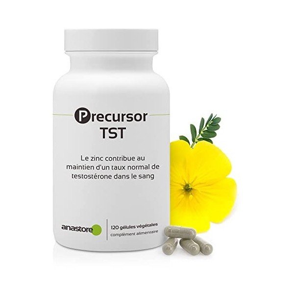 PRECURSOR TST * 120 gélules * Energie, Équilibre émotionnel, Immunitaire, Performances sportives, Poids, Vitalité