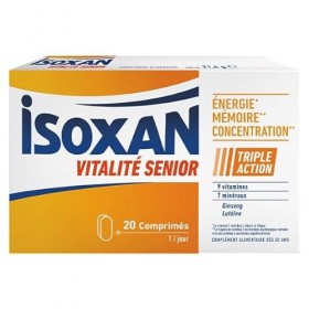 Isoxan Vitalité Senior 20 Comprimés