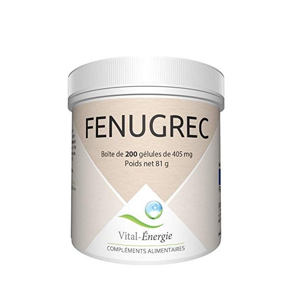 Vital-Energie Fenugrec 200 gélules