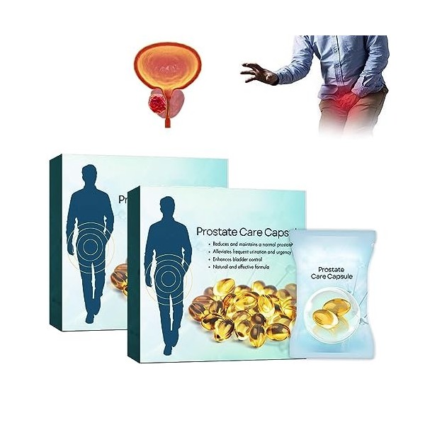 Prostaprime Prostate Care Capsule, Doctia Prostate Natural Herbal Capsules, Restaure la santé et la vitalité de la Prostate 