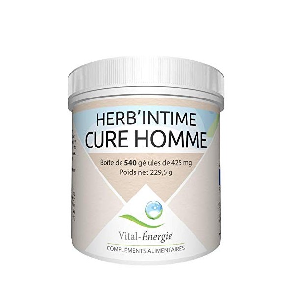 Vital-Energie HerbIntime Cure Homme 540 gélules