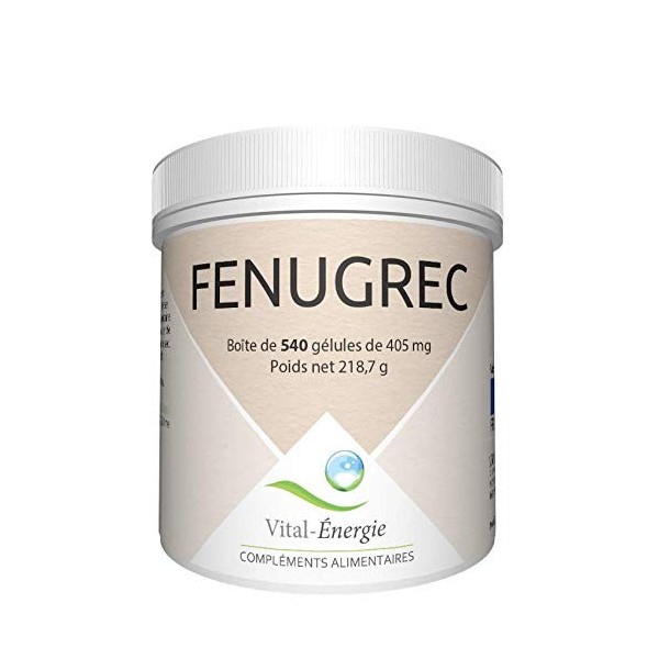 Vital-Energie Fenugrec 540 gélules