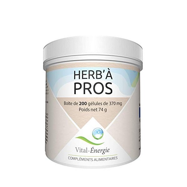 Vital-Energie Herbà Pros 200 gélules