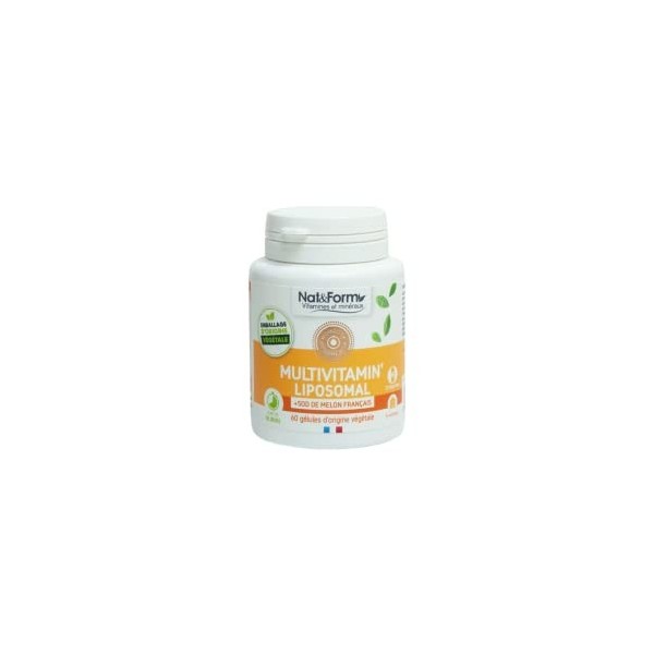 Multivitamin liposomal x60 gélules végétales Nat&Form