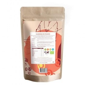 FORCE ULTRA NATURE - Poudre de Guarana Bio - Riche en caféine, fibres, vitamines et minéraux - Anti-Fatigue et Antioxydant - 