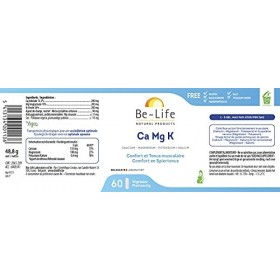 Be-Life - Ca mg K - 60 Gels