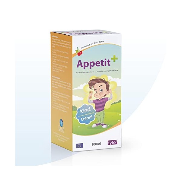 Appetit+ Stimulateur dappétit pour Enfants - Appétit+ avec Fenugrec & Vitamines B - Favorise la Croissance Saine -Prise de P