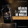 Gélules à la Graine De Nigelle Pure Et Moulue - BIO MIEL & CO - Énergie Et Bien-Être - 60 Gélules HPMC 100% Végétales