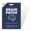 Lifebio Brain Patch - Amélioration cognitive, Santé Cérébrale, Concentration et la Clarté Mentale. Végétalien, sans cruauté, 