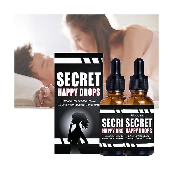 PIOREX Gouttes orales PleasurePeak, Secret Happy Drops, Gouttes dhormones heureuses for Les Femmes, Améliorant la sensibilit