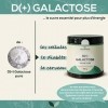 D-Galactose | Poudre 500 g | Sucre mucilage | Qualité autrichienne | Végétarien | Pureté 99% | Haute qualité | Sanutrition