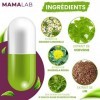 MAMA LAB Bien-Être Émotionnel Postpartum | Aide à lutter contre le baby blues, la fatigue et le stress | Complément alimentai