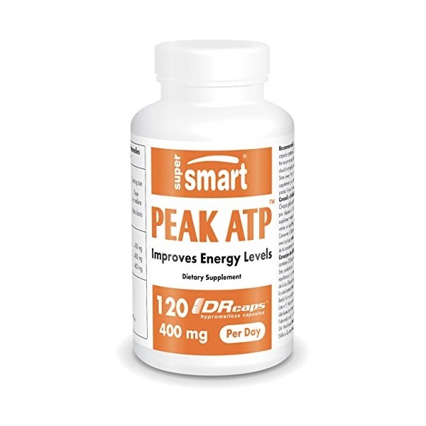 Peak ATP adénosine triphosphate - Aide à Réduire la Fatigue et Augmenter la Force - Boost d’Energie - Une Forme d’ATP Breve