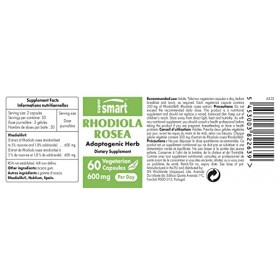 Rhodiola rosea - Extrait Supérieur de Rhodiole - Anti Stress - Améliore l’endurance physique - 100% Rhodiola - Complément ali