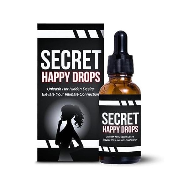 BIJOOT Gouttes orales pour Femmes, Secret Happy Drops, Améliorant la sensibilité et Le Plaisir, Happy Hormones Drops, Favoris