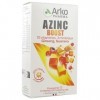 Arkopharma Azinc Boost 10 Vitamines 3 Minéraux Ginseng et Guarana- 20 Comprimés Effervescents - Lot de 2 Boites de 20 comprim