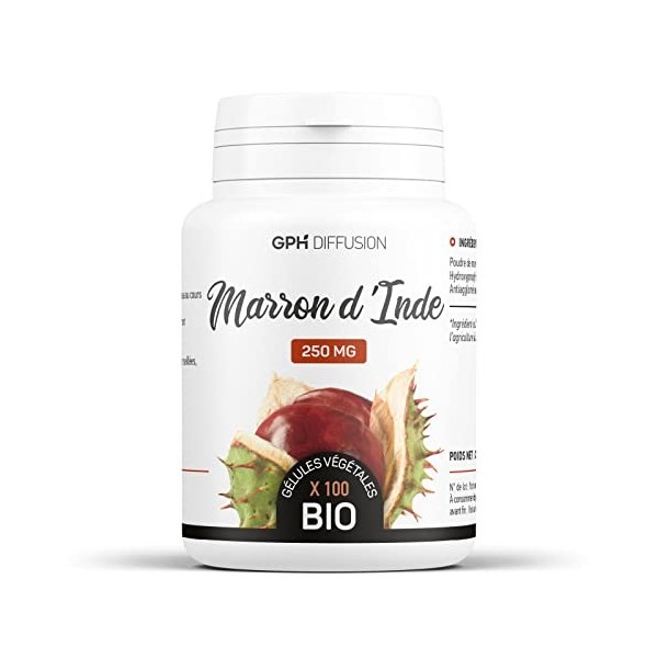 Marron dInde biologique 250 mg - 100 gélules végétales