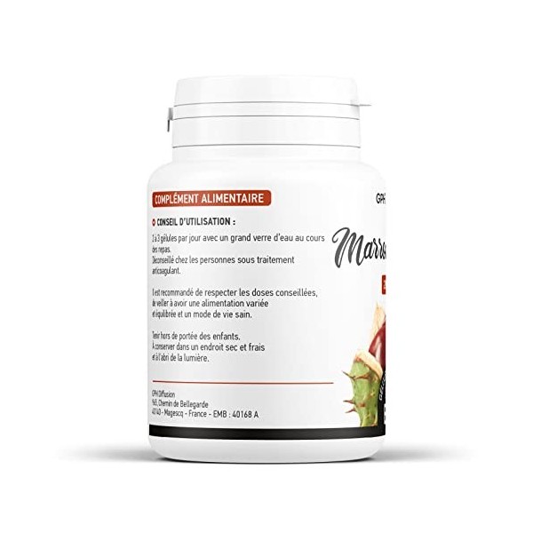 Marron dInde biologique 250 mg - 100 gélules végétales