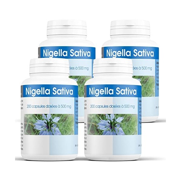 Huile de Nigelle - 500 mg - 800 capsules