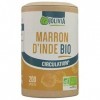 Marron dInde Bio - 200 gélules végétales de 225 mg | Format Gélule | Complément Alimentaire | Vegan | Fabriqué en France