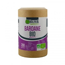 Bardane Bio - 200 gélules végétales de 250 mg | Format Gélule | Complément Alimentaire | Vegan | Fabriqué en France