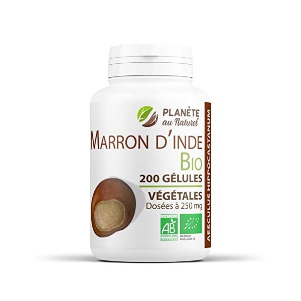 Marron dInde Bio 250 mg - 200 gélules végétales