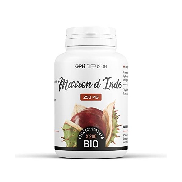 Marron dInde Bio 250mg - 200 gélules végétales