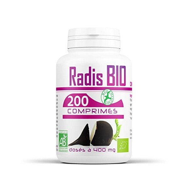 Radis Noir Bio - 400 mg - 200 comprimés