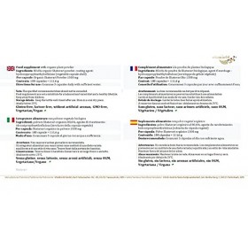 Pack de 3 Vita World Shatavari 500 mg Biologique Asperge Indienne 3 x 180 Capsules Vegan / Végétarien Made in Germany