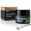 Shilajit de qualité supérieure par Mountain Blood® 30g , approvisionnement pour 3 mois. Sans OGM, bio, Vegan, Origine éthiqu