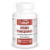 Double Pomegranate -Antioxydant - Aide à Lutter Contre le Stress Oxydatif - Extrait de Grenade Standardisé à 40% Punicalagine