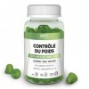 Eafit CONTRÔLE DU POIDS - Gummies - Sans sucres - Vegan - Augmente la satiété - Amincissement - Cure 1 mois - 60 Gummies - Fa