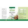 Fairvital | Ignames sauvages et plus - boite de 3 mois - VEGAN - Fortement dosé - 90 capsules -racine d´ignames avec vitamine