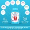 VITAFUL Kids - Vitamines pour enfants - Gummies Multivitamines Défenses immunitaires - Vitamines A,B,C,D,E - Fibres prébiotiq