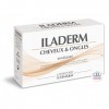 Laboratoires Ilapharm - ILADERM CHEVEUX ET ONGLES, Acide aminés, Vitamines et Minéraux- Fortifiant - Boîte de 60 gélules