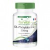 Fairvital | DL-phénylalanine 500mg - boite de 3 mois - VEGAN - Fortement dosé - 90 comprimés - DLPA