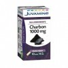 JUVAMINE - Gélules de Charbon Actif 1000 Mg - Purifie et Détoxifie le Corps - Boîte de 40 Gélules - 16G - Lot De 3
