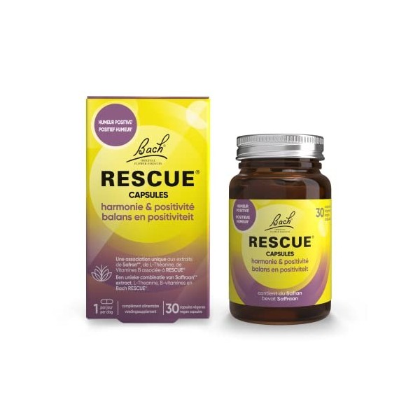 RESCUE® Capsules Harmonie & Positivité