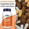 Now Foods, Candida Support, avec Huile dOrigan, Complément Alimentaire, 90 Capsules végétaliennes, Testé en Laboratoire, San